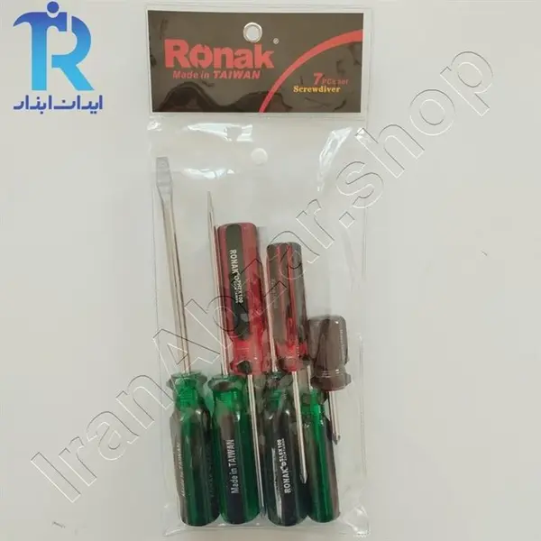 مجموعه 7 تایی پیچ‌ گوشتی رونیکس مدل RH-2701