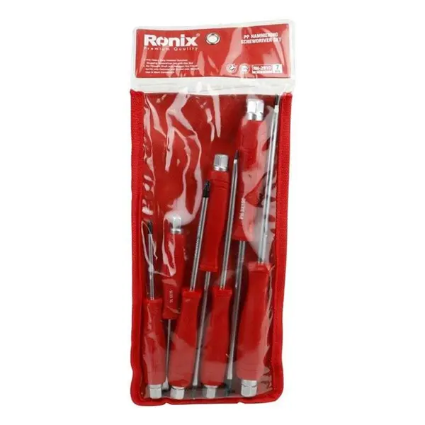 ست پیچ گوشتی ضربه خور رونیکس 7 عددی مدل RH-2910