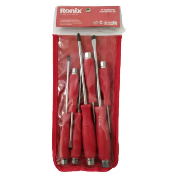 ست پیچ گوشتی ضربه خور رونیکس 7 عددی مدل RH-2910