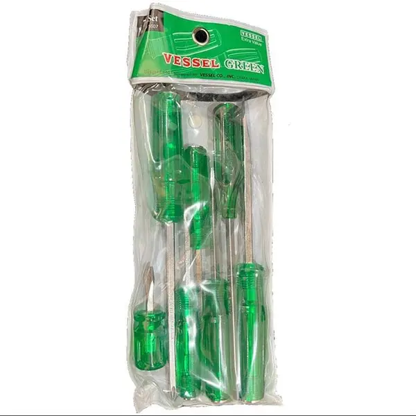 ست پیچ گوشتی ضربه خور وسل 7 عددی مدل VESSEL 1601 - 3
