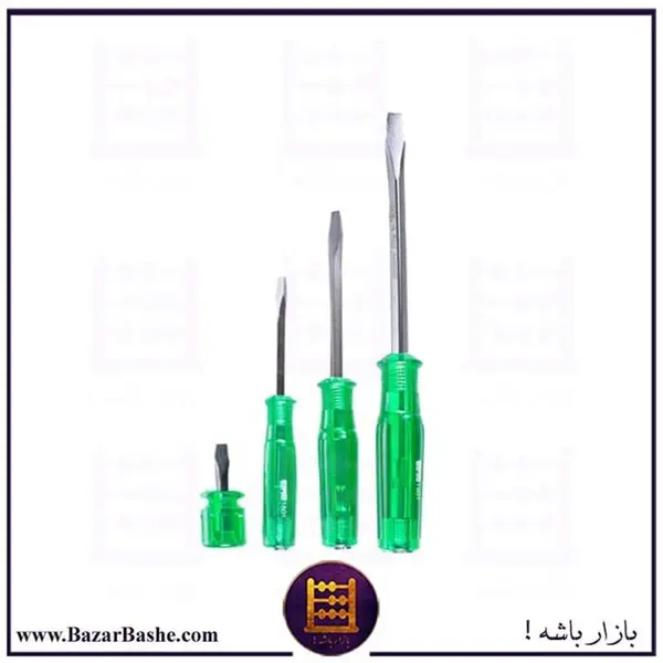 ست پیچ گوشتی ضربه خور وسل 7 عددی مدل VESSEL 1601 - 2