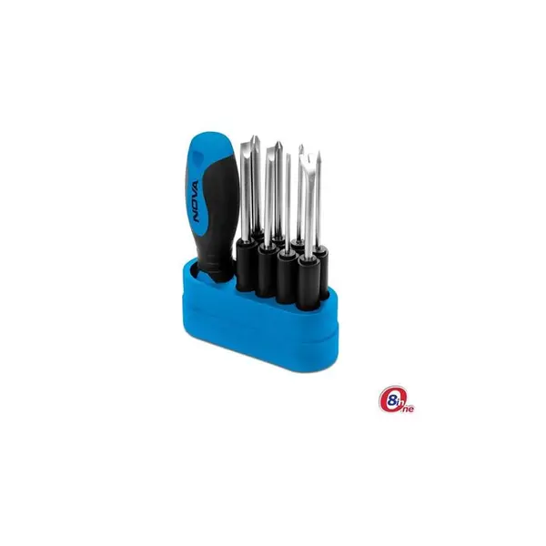 مجموعه 8 عددی پیچ گوشتی نووا مدل NTS 1340