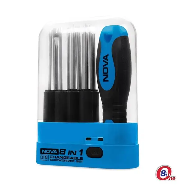 مجموعه 8 عددی پیچ گوشتی نووا مدل NTS 1340