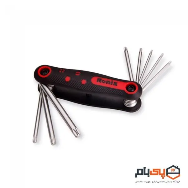 مجموعه 8 عددی آچار ستاره ای چاقویی رونیکس مدل RH-2021