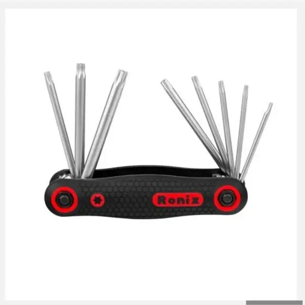 مجموعه 8 عددی آچار ستاره ای چاقویی رونیکس مدل RH-2021