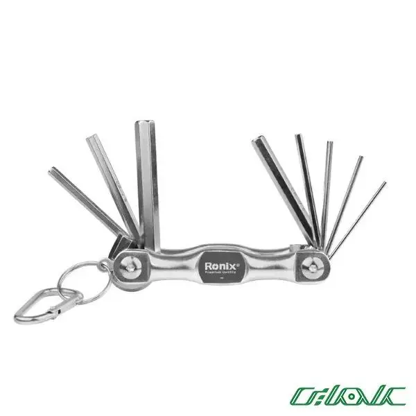 مجموعه 8 عددی آچار آلن رونیکس مدل RH-2040