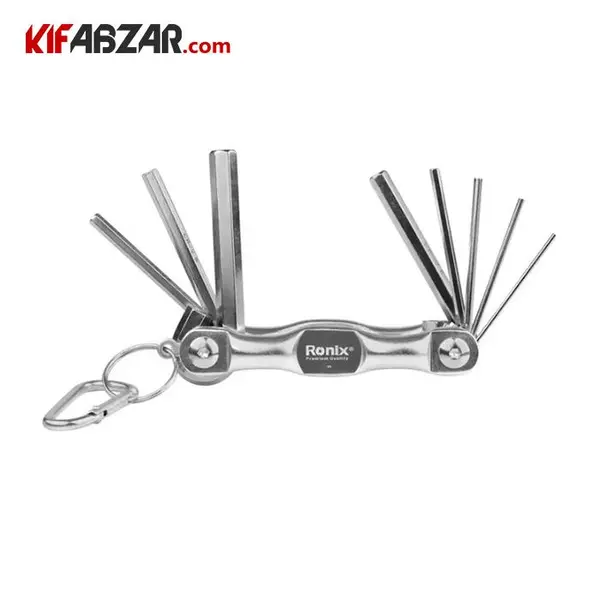 مجموعه 8 عددی آچار آلن رونیکس مدل RH-2040
