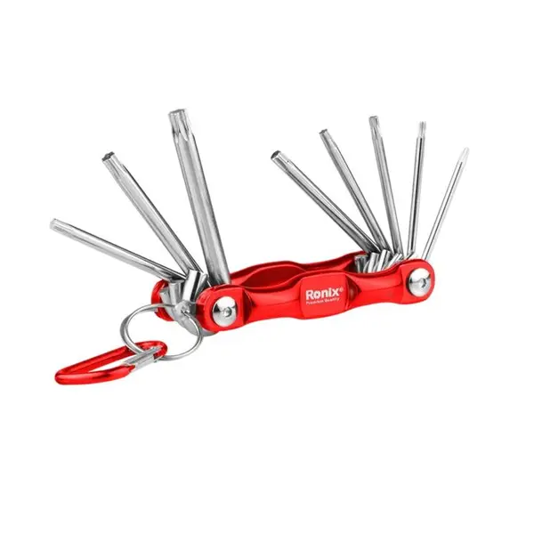 مجموعه 8 عددی آچار ستاره ای چاقویی رونیکس مدل RH-2041