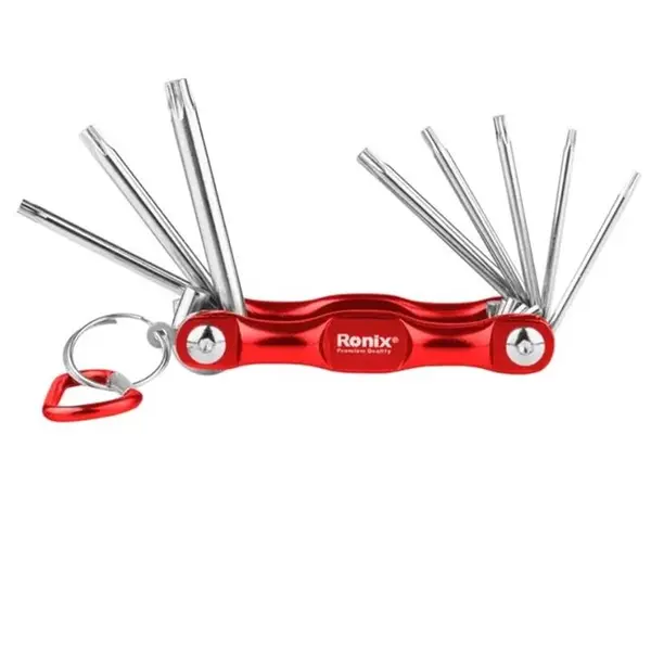 مجموعه 8 عددی آچار ستاره ای چاقویی رونیکس مدل RH-2041