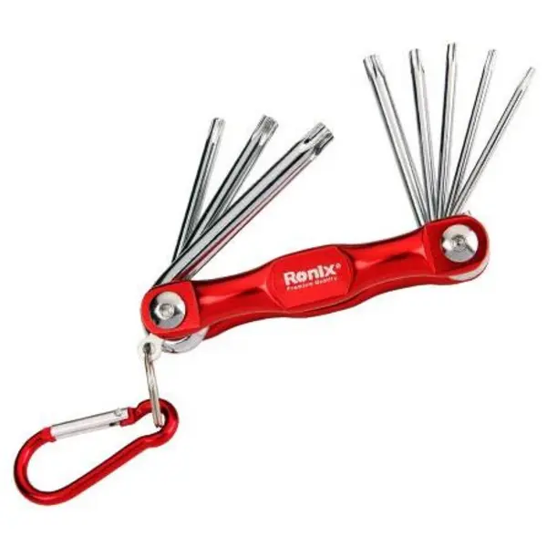 مجموعه 8 عددی آچار ستاره ای چاقویی رونیکس مدل RH-2041