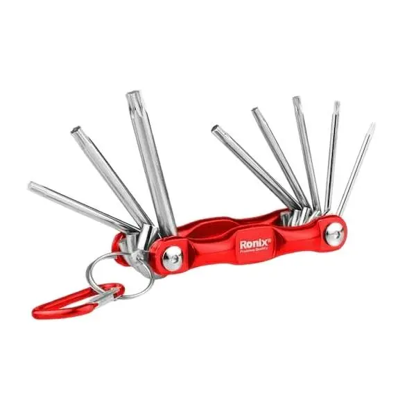 مجموعه 8 عددی آچار ستاره ای چاقویی رونیکس مدل RH-2041