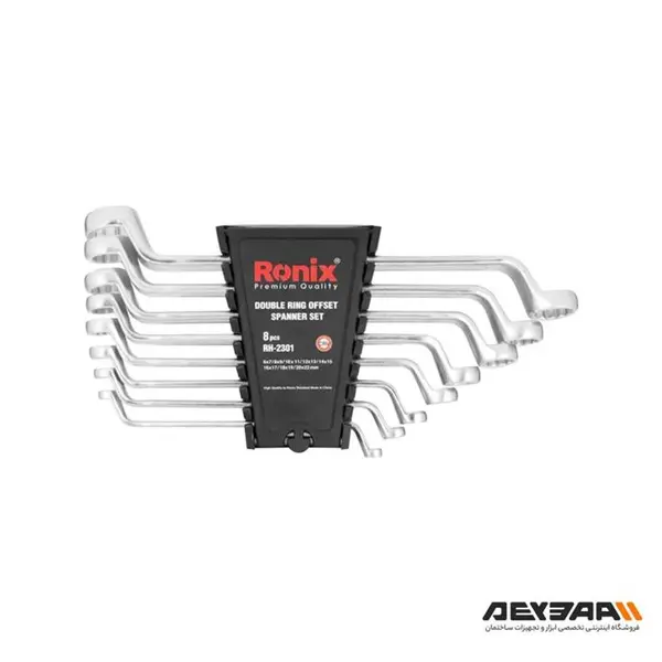 مجموعه 8 عددی آچار رینگی رونیکس مدل RH2301 - 6