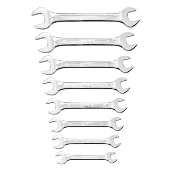 ست آچار دو سر تخت 8 عددی توسن مدل TI103-S8