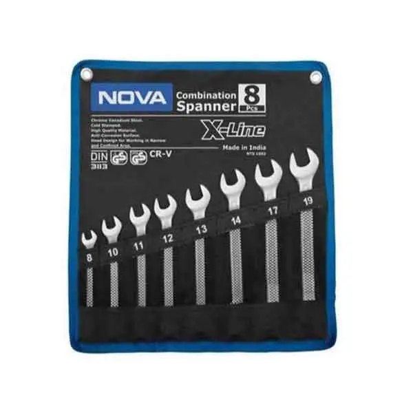 ست آچار یکسر رینگ 8 عددی کیفی سری X-Line نووا مدل 9430 - 5