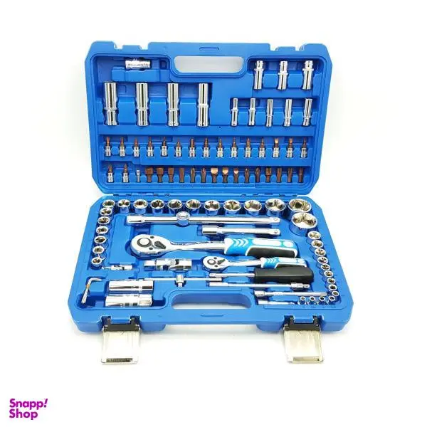 مجموعه 94 عددی آچار بکس و سری بکس باس مدل BS_94PCS