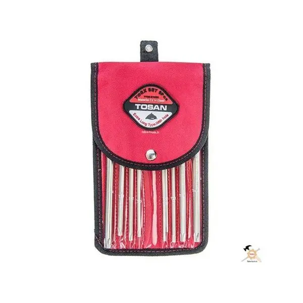 مجموعه 9 تایی آچار آلن توسن مدل T726-B317