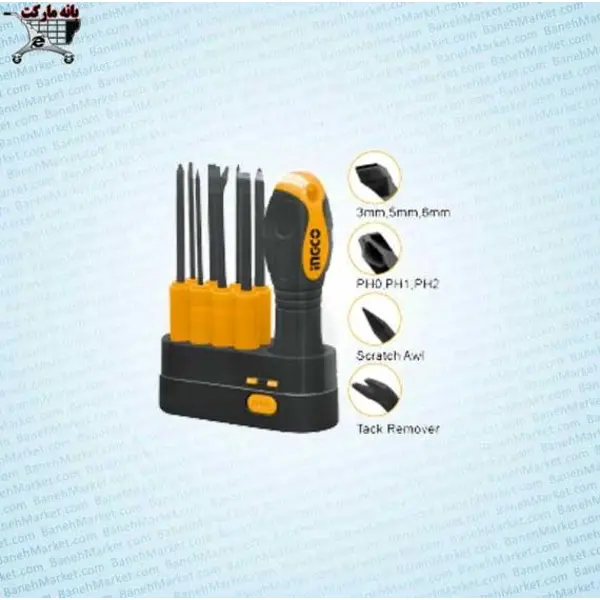 ست پیچ گوشتی اینکو AKISD0901