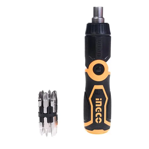 پیچ گوشتی جغجغه ای اینکو مدل  AKISD-1208-13pcs-13in1