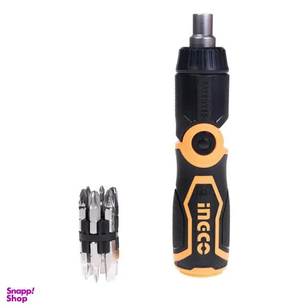 پیچ گوشتی جغجغه ای اینکو مدل  AKISD-1208-13pcs-13in1