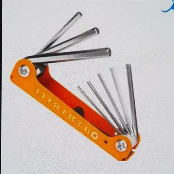 آچار آلن دینگشی مدل ART 17002  مجموعه 8 عددی