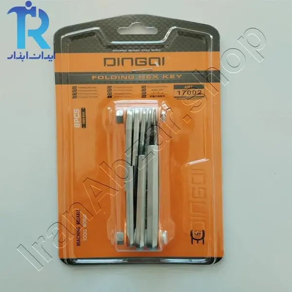 آچار آلن دینگشی مدل ART 17002  مجموعه 8 عددی