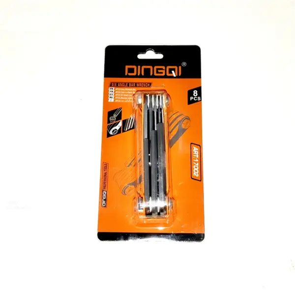 آچار آلن دینگشی مدل ART 17002  مجموعه 8 عددی