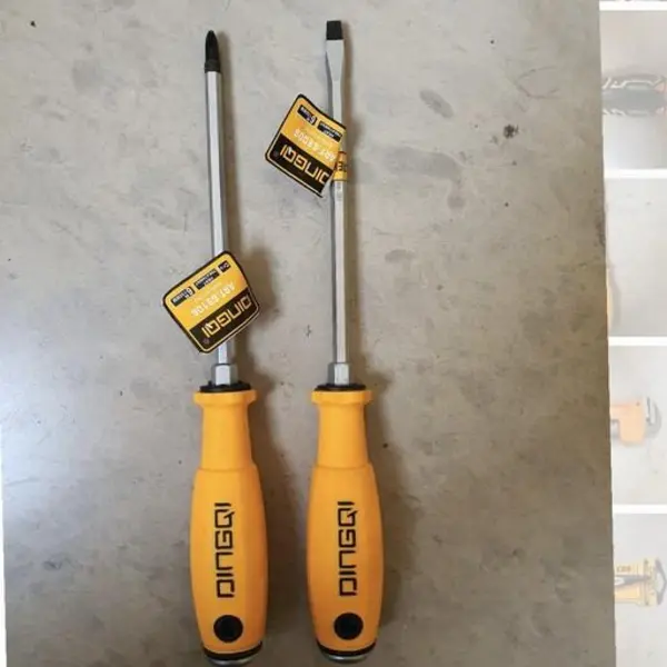 پیچ گوشتی چهارسو ضربه خور دینگشی مدل ART68106