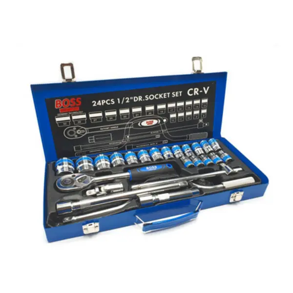 آچار بکس باس مدل BOS24PC مجموعه 24 عددی