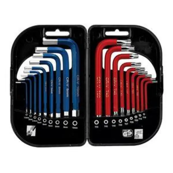 آچار آلن و ستاره ای  هیوندای مدل HT185 مجموعه 18 عددی