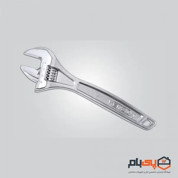 آچار فرانسه کنزاکس مدل Kaw-108 سایز 8 اینچ