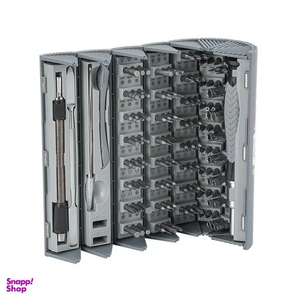 پیچ گوشتی و سری پیچ گوشتی پرووان مدل PGS101 بسته 126 عددی