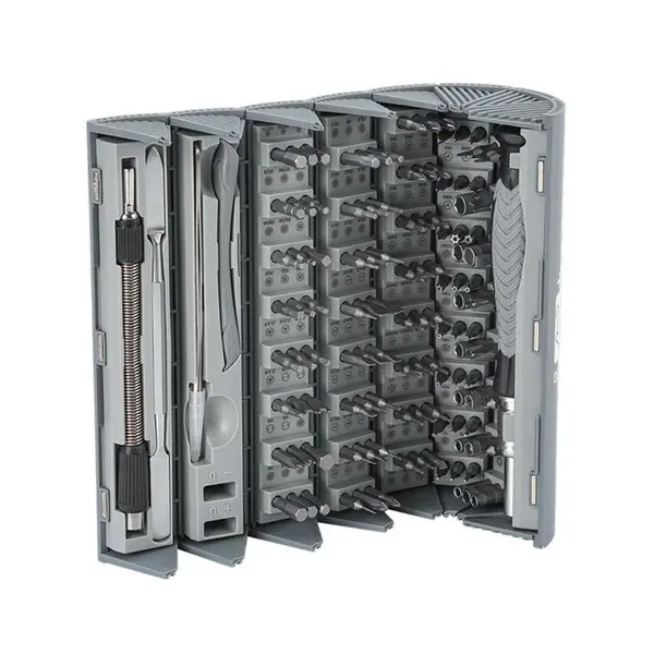 پیچ گوشتی و سری پیچ گوشتی پرووان مدل PGS101 بسته 126 عددی