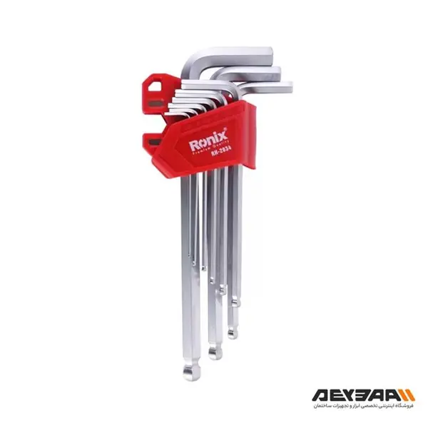 آچار آلن ستاره ای رونیکس مدل RH-2034 مجموعه 9 عددی