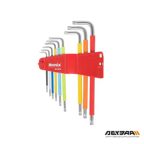 آچار ستاره ای رونیکس مدل RH-2043 مجموعه 9 عددی