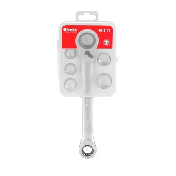 آچار جغجغه ای رونیکس مدل RH-2171 مجموعه 5 عددی