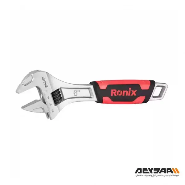 آچار فرانسه روکش دار رونیکس مدل RH-2440 سایز 6