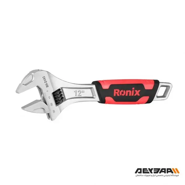 آچار فرانسه روکش دار رونیکس مدل RH-2443 سایز 12