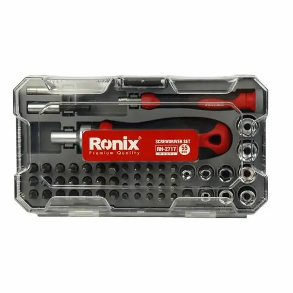 کیت سری پیچ گوشتی و بکس رونیکس مدل RH-2717 - 5