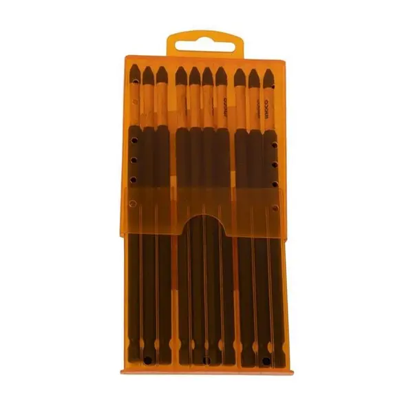 ست ۱۰ عددی سر پیچ گوشتی یکسر چهار سو اینکو مدل SDBIM11PH263