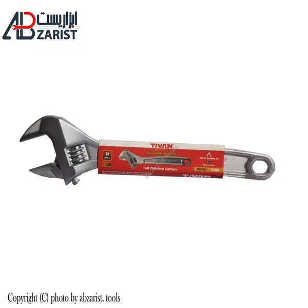 آچار فرانسه تیوان مدل T300 سایز 12 اینچ