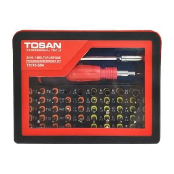 ست پیچ گوشتی توسن مدل T8316-S54
