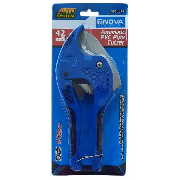 قیچی پی وی سی بر اتوماتیک کوچک 42 میلی متر سوپر نووا مدل NTC1176