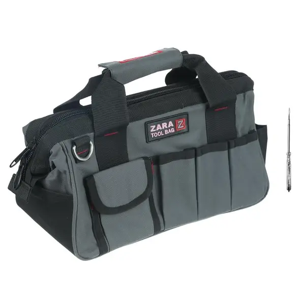 کیف ابزار دوبل برزنتی با بند مدل 106 زارا - 4