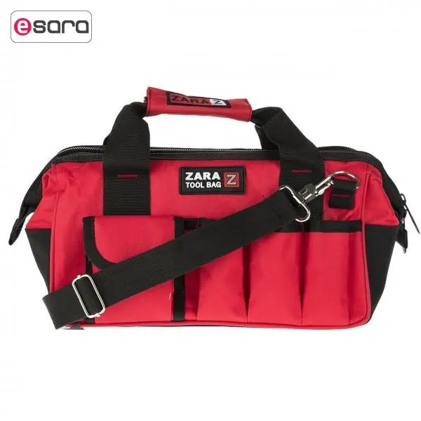 کیف ابزار دوبل برزنتی با بند مدل 106 زارا - 6