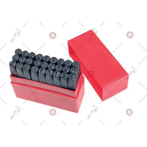 مجموعه سنبه های حروف کوب 10 میلی متری ایران پتک LK 3211