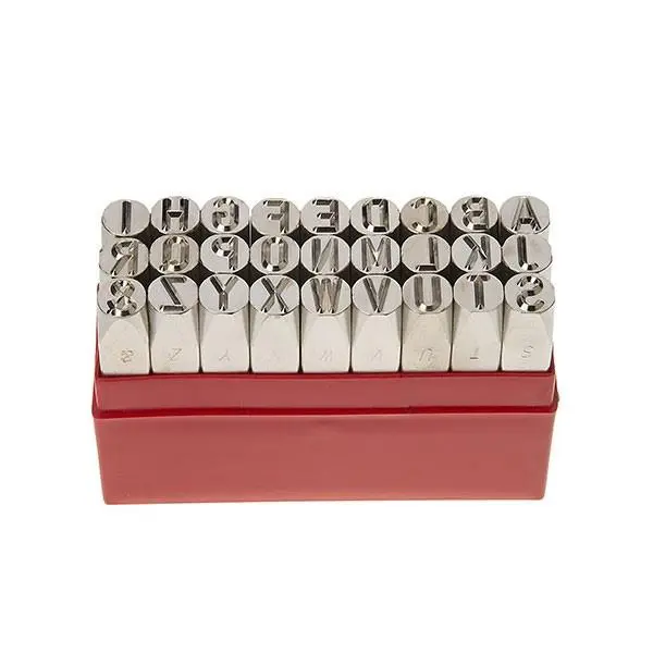 مجموعه سنبه های حروف کوب 10 میلی متری ایران پتک LK 3211