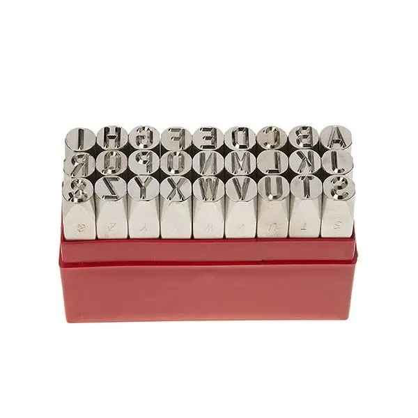 مجموعه سنبه های حروف کوب 10 میلی متری ایران پتک LK 3211