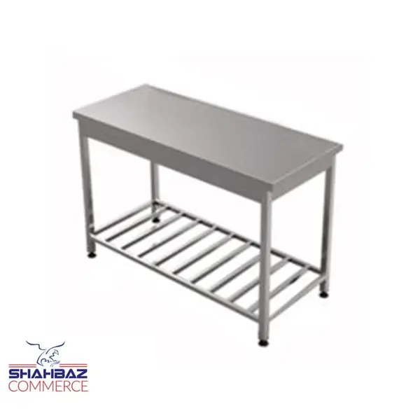 میزکار استیل 120 سانتی متری