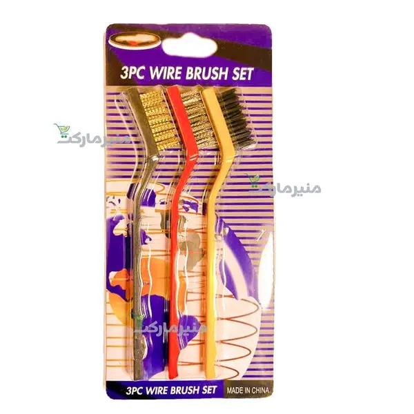 برس سیمی مسواکی 3 عددی