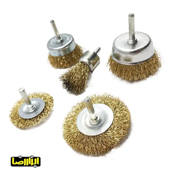 ست 5 عددی برس سیمی سر دریلی